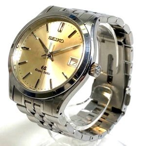 Seiko grand 9F82-0A10 GS wristwatch stainless steel